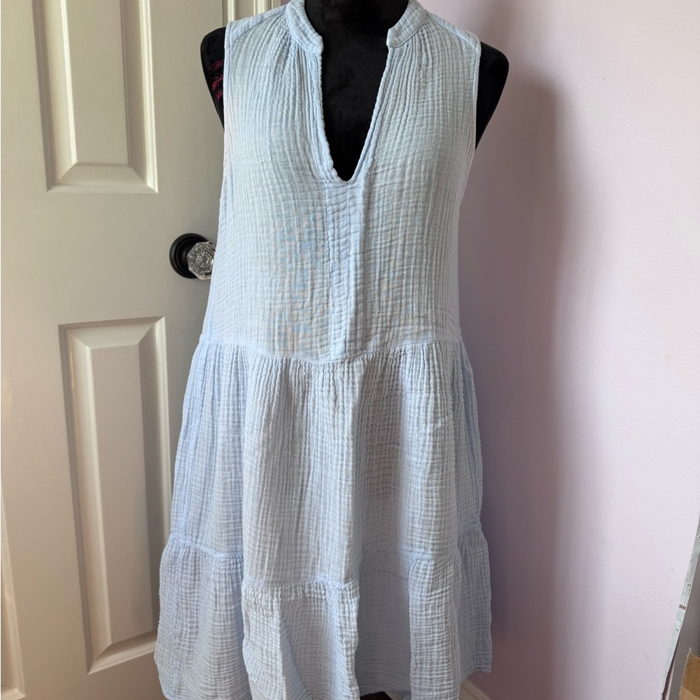Michael Stars Daisy Women’s sleeveless gauze - Picture 2 of 7